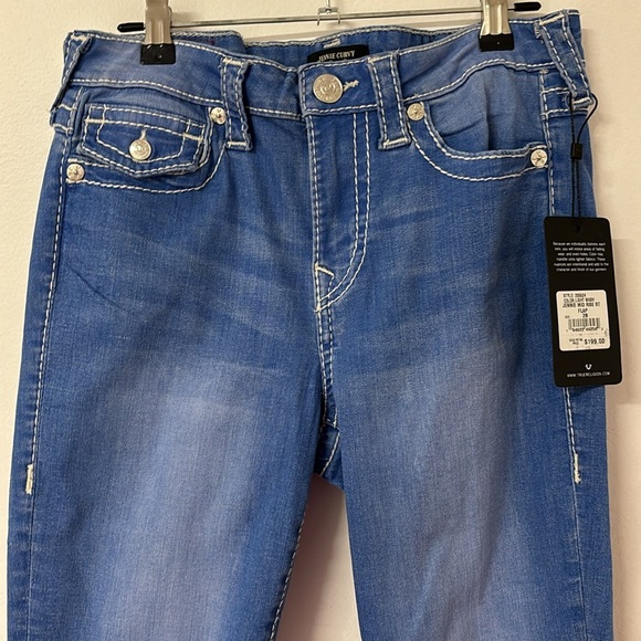 NWT True Religion Jennie Mid-Rise - Picture 4 of 7